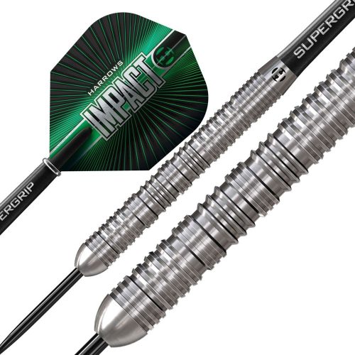 Dart szett steel Harrows Impact, 22g, 90% wolfram