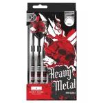 Dart szett steel Heavy Metal, 24g,  brass