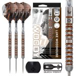 Dart szett steel Harrows Luke Woodhouse Series 3, Quick Point, 23g, 90% wolfram