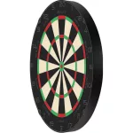 Darts tábla Bullet Apex Black Edition, verseny minőségű, élezett dróttal