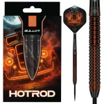 Darts szett steel Bullet Hotrod 23g, 97.5% wolfram