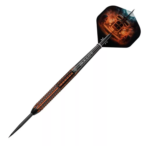 Darts szett steel Bullet Hotrod 24g, 97.5% wolfram