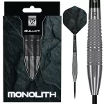 Darts szett steel Bullet Monolith 25g, 90% wolfram