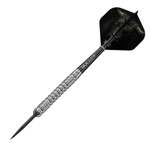 Darts szett steel Bullet Fury 22g, 90% wolfram