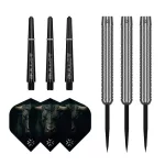 Darts szett steel Bullet Fury 24g, 90% wolfram