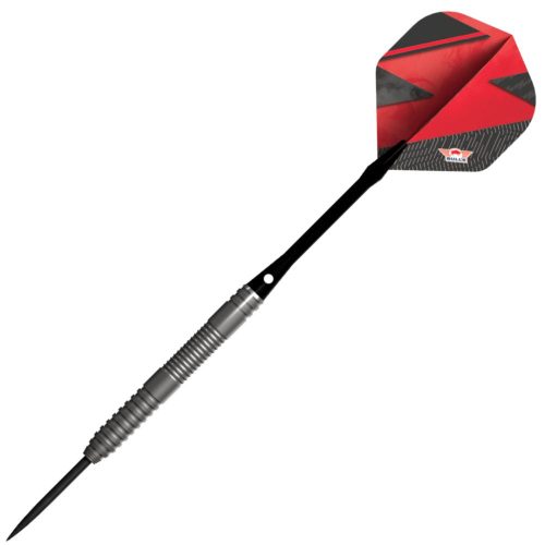 Darts szett steel Bull's Lightnin Red 21g, 80% wolfrám