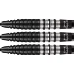 Darts szett steel Bull's Lightning Black, 21g 90% wolfrám