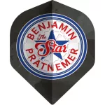 Darts szett steel Bull's Benjamin Pratnemer, 20g, 90% wolfrám