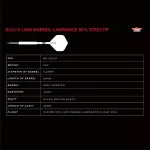 Darts szett steel Bull's Liam Maendl-Lawrance 23g, 90% wolfrám