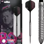 Darts szett steel Bull's Ricky Evans E2, 23g, 80% wolfrám
