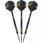 Darts szett steel Bull's Ricky Evans 24g, 95% wolfrám