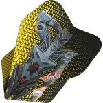 Darts szett steel Bull's Marvin van Velzen 22g, 95% wolfrám