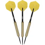 Darts szett steel Bull's Charge sárga, 22g brass
