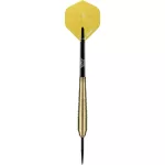 Darts szett steel Bull's Charge sárga, 24g brass