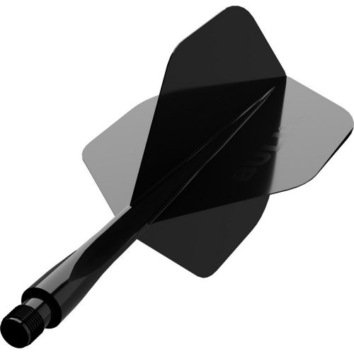 Darts toll és szár egyben Bull's Union fekete, no6 toll és rövid szár