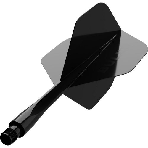 Darts toll és szár egyben Bull's Union fekete, no6 toll és közepes szár