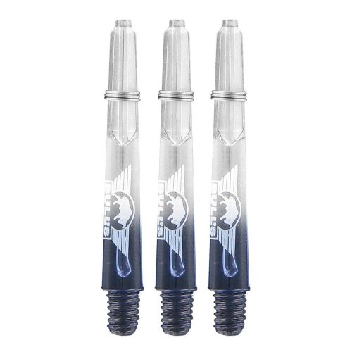 Dart szár rövid Bull's X-Ray, fekete-átlátszó 34mm