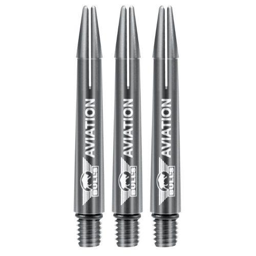 Dart szár közepes Bull's Aviation aluminium közpes szürke