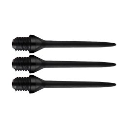Darts cserélhető carbonhegy Bull's, fekete, 29mm
