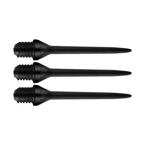 Darts cserélhető carbonhegy Bull's, fekete, 29mm
