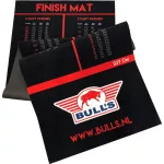 Darts puha szőnyeg Bull's Finish Mat 300×90cm, fekete-piros