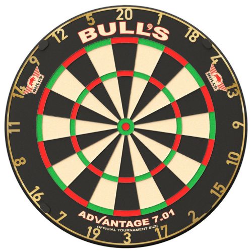 Darts tábla Bull's Advatange 7.01, élezett dróttal, verseny minőségű, sisalból