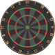Darts tábla Bull's Advantage Black