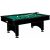 Biliárd asztal pool, 8'as méret, Bolero, fekete