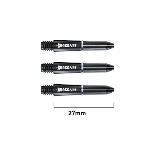 Dart szár extra rövid Red Dragon Crossfire karbonszálas 27mm