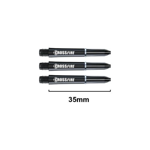 Dart szár rövid Red Dragon Crossfire karbonszálas 35mm