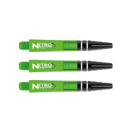 Dart szár rövid Red Dragon Nitrotech, zöld 36mm