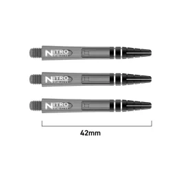 Dart szár hosszú Reddragon Nitrotech szürke, 42mm