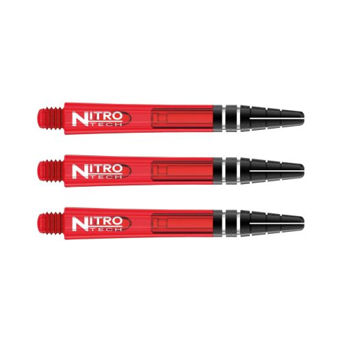 Dart szár hosszú Red Dragon Nitrotech, piros 42mm