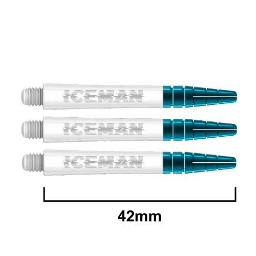 Dart szár hosszú Red Dragon Gerwyn Price Nitro Ionic, fehér 42mm