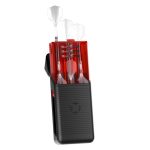 Darts tok Harrows Vault, fekete-piros, egy szett tárolására