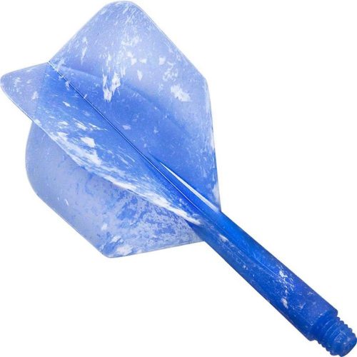 Darts toll és szár egyben Condor Marble kék, Small toll és rövid szár