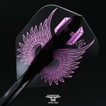 Darts toll és szár egyben Condor Axe Flap Wings fekete, small toll és midi szár