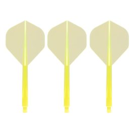 Darts toll és szár egyben Condor Axe neon sárga, Standard toll és extra hosszú szár