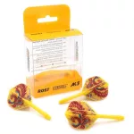 Darts toll és szár egyben Cuesoul ROST AK5 Vermilion Bird, sárga Standard Wing toll és közepes szár