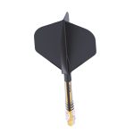 Darts toll és szár egyben Cuesoul ROST T19, fekete-sárga, Big Standard Wing toll, 6-os karbon szár