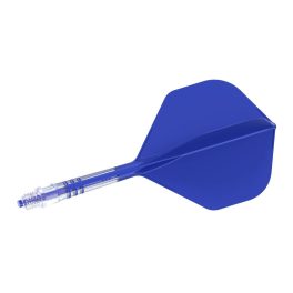 Darts toll és szár egyben Cuesoul ROST T19, királykék, Big Standard Wing toll, 3-as karbon szár