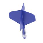 Darts toll és szár egyben Cuesoul ROST T19, királykék, Big Standard Wing toll, 3-as karbon szár