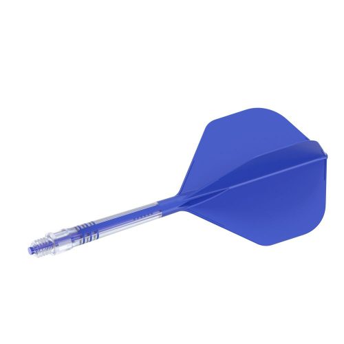 Darts toll és szár egyben Cuesoul ROST T19, királykék, Big Standard Wing toll, 6-os karbon szár