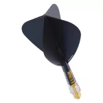 Darts toll és szár egyben Cuesoul ROST T19, fekete, Kite toll, 1-es karbon szár