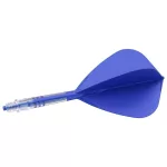 Darts toll és szár egyben Cuesoul ROST T19, királykék, Kite toll, 3-es karbon szár