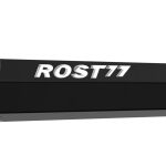 Darts toll és szár egyben Cuesoul ROST 77 átlátszó fekete, Big Wing toll és közepes szár