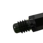 Darts toll és szár egyben Cuesoul ROST 77 átlátszó zöld, Big Wing toll és hosszú szár