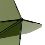 Darts toll és szár egyben Cuesoul ROST 77 átlátszó zöld, Big Standard Wing toll és hosszú szár