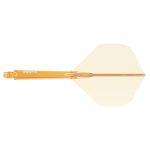 Darts toll és szár egyben Cuesoul ROST 77 átlátszó narancssárga, Big Standard toll és hosszú szár