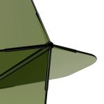 Darts toll és szár egyben Cuesoul ROST 77 átlátszó zöld, Small Standard Wing toll és közepes szár